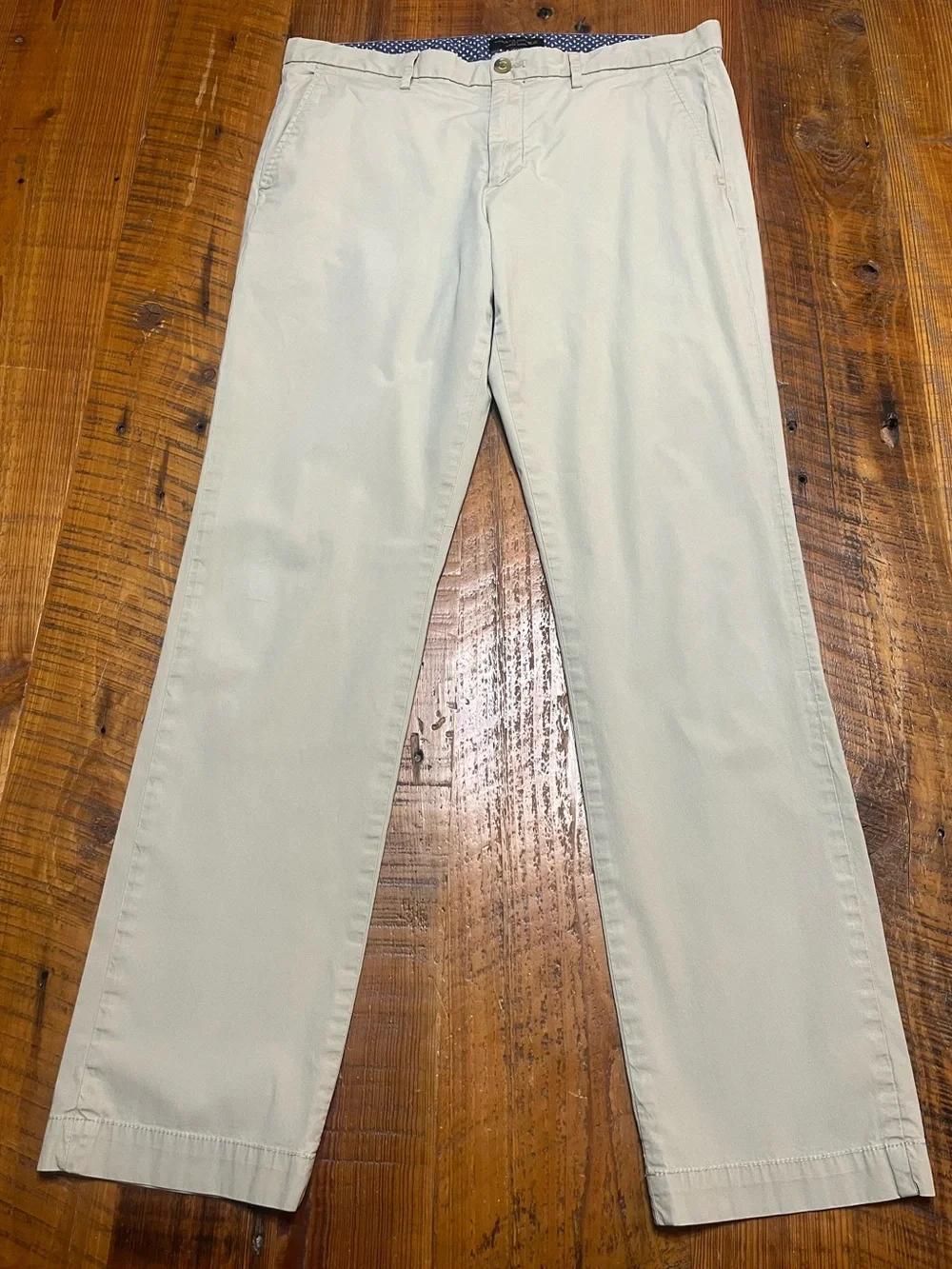 Banana Really Aiden Chino Pants in Light Khaki Size 34x34